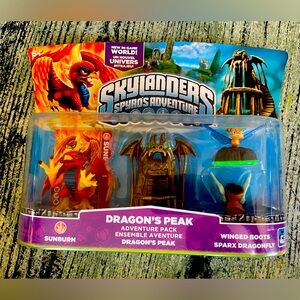 Spyro's Adventure Dragon's Peak Adventure Pack - NEW IN PACKAGE